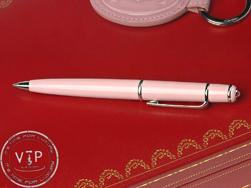 CARTIER DIABOLO KUGELSCHREIBER & SCHLÜSSELANHÄNGER BALLPOINT PEN 