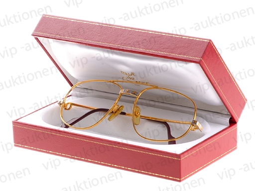 CARTIER SANTOS BRILLE SONNENBRILLE SUN GLASSES FRAME OCCHIALI 