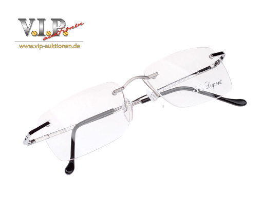 DUPONT LUNETTES RANDLOSE BRILLE SONNENBRILLE RIMLESS EYEGLASSES