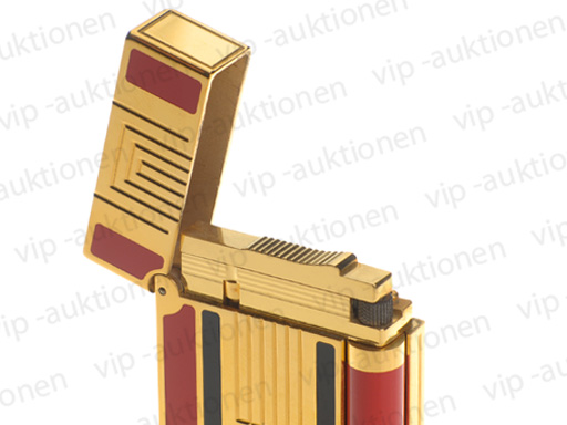 DUPONT FEUERZEUG LIMITED EDITION ART DECO BRIQUET LIGHTER in 